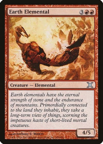 Earth Elemental 10th Edition Magic card