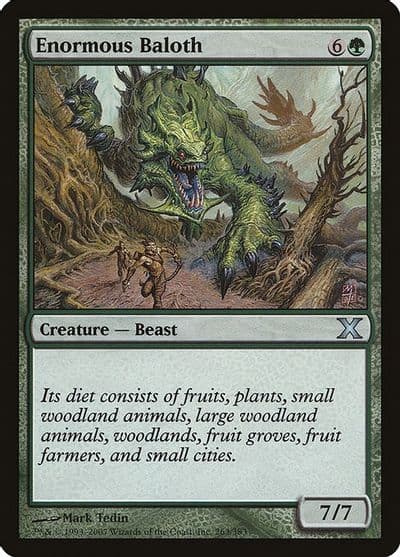 Enormous Baloth 10th Edition Magic card