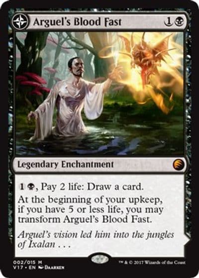 Arguels Blood Fast From the Vault: Transform Magic card