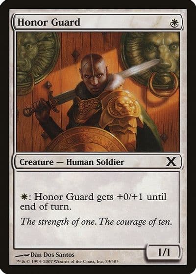 Honor Guard 10th Edition Magic card