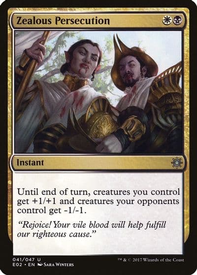 Zealous Persecution Explorers of Ixalan Magic card