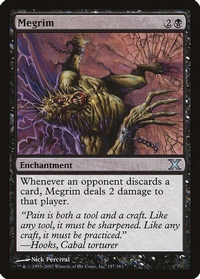 Megrim 10th Edition Magic card