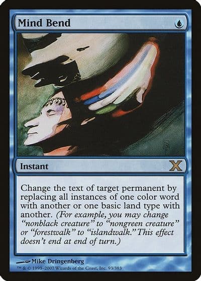 Mind Bend 10th Edition Magic card