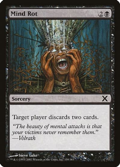 Mind Rot 10th Edition Magic card