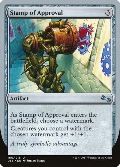 Stamp of Approval Unstable Magic card