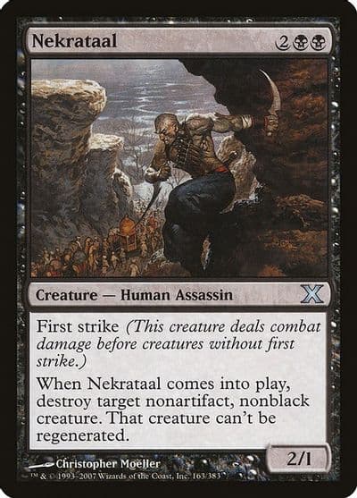 Nekrataal 10th Edition Magic card