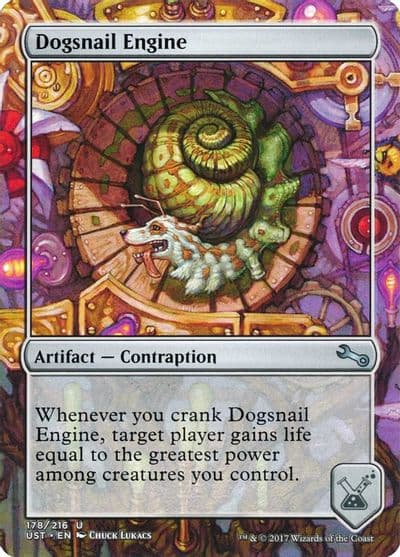Dogsnail Engine Unstable Magic card