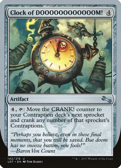 Clock of DOOOOOOOOOOOOM Unstable Magic card