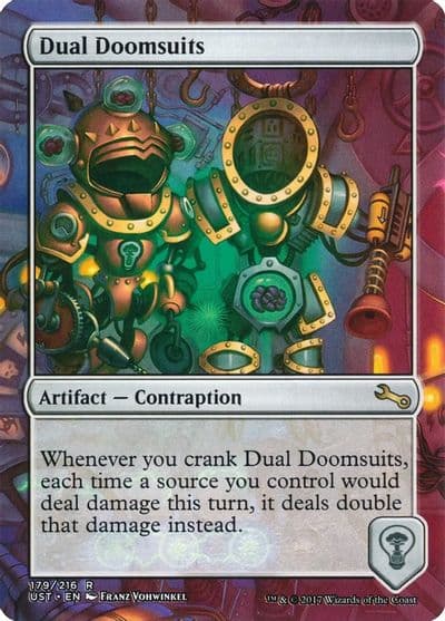 Dual Doomsuits Unstable Magic card