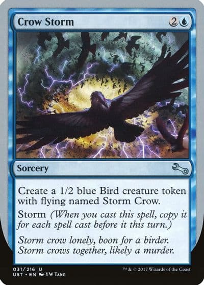 Crow Storm Unstable Magic card