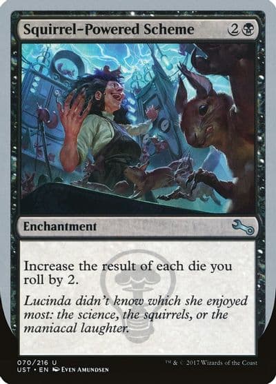 Squirrel Powered Scheme Unstable Magic card