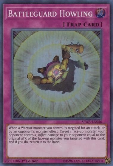 Battleguard Howling Spirit Warriors Yu-Gi-Oh! card