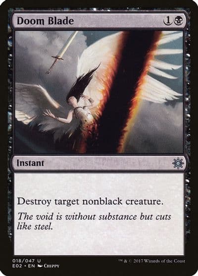 Doom Blade Explorers of Ixalan Magic card