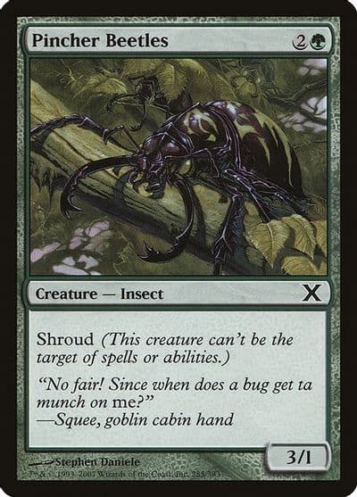 Pincher Beetles 10th Edition Magic card