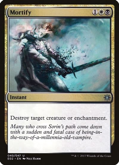 Mortify Explorers of Ixalan Magic card
