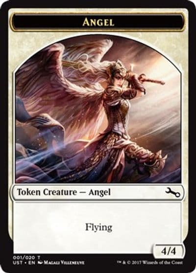 Angel Token Unstable Magic card