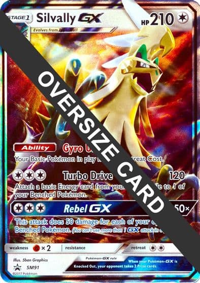 Silvally GX - SM91 Jumbo Cards Pokemon card