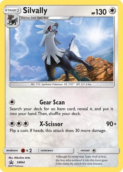 Silvally - SM64 SM Promos Pokemon card
