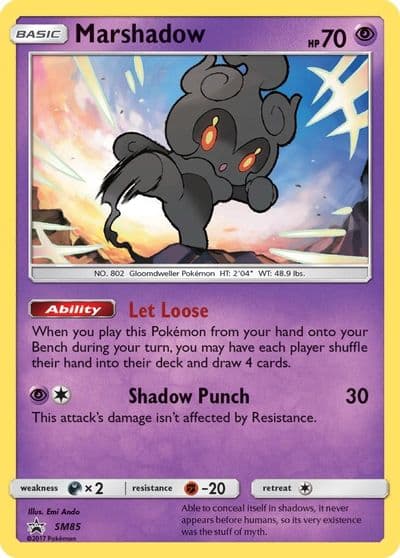Marshadow - SM85 SM Promos Pokemon card