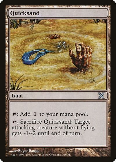 Quicksand 10th Edition Magic card