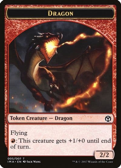 Dragon Token 005 Iconic Masters Magic card