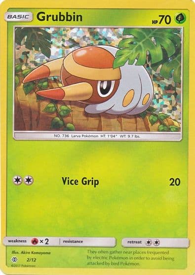 Grubbin McDonald's Promos 2017 Pokemon card