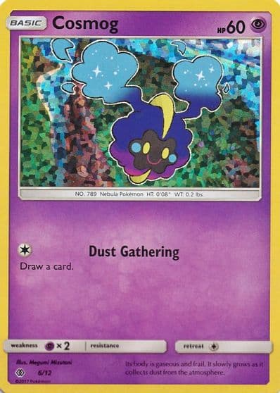 Cosmog McDonald's Promos 2017 Pokemon card