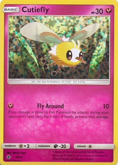 Cutiefly McDonald's Promos 2017 Pokemon card