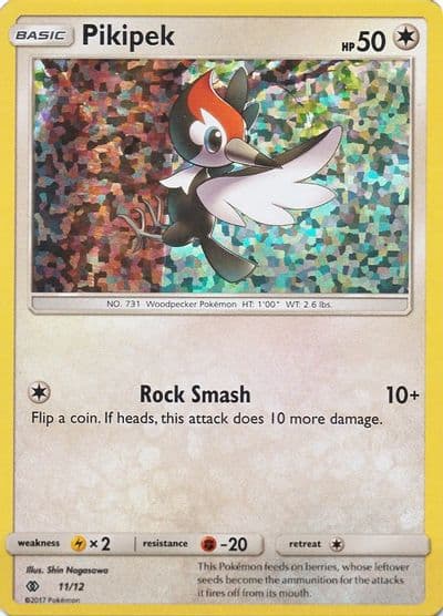Pikipek McDonald's Promos 2017 Pokemon card