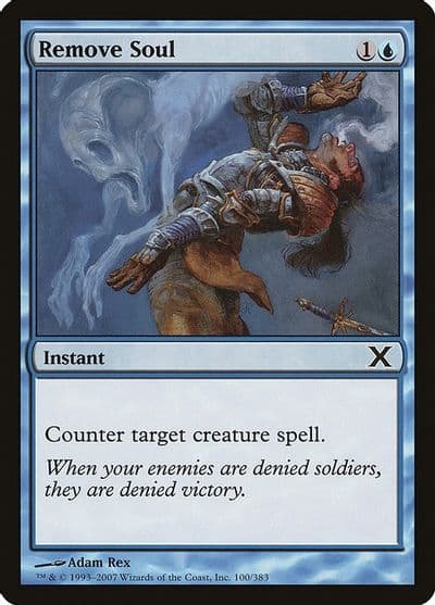 Remove Soul 10th Edition Magic card