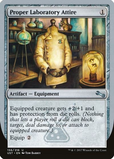 Proper Laboratory Attire Unstable Magic card