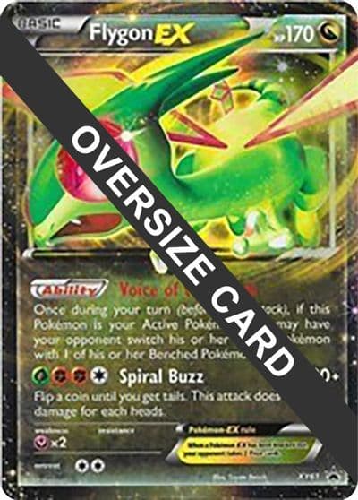 Flygon EX - XY61 (XY Black Star Promo) Jumbo Cards Pokemon card
