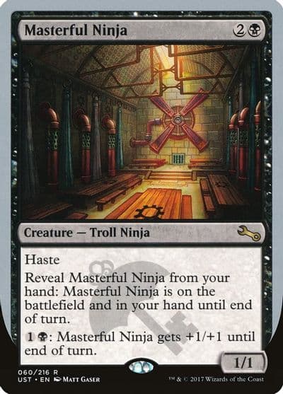Masterful Ninja Unstable Magic card