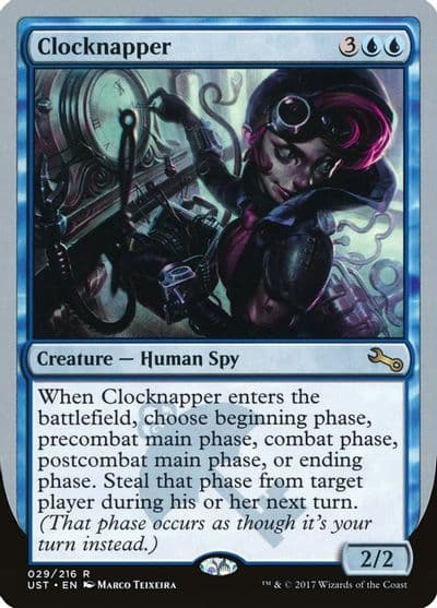 Clocknapper Unstable Magic card