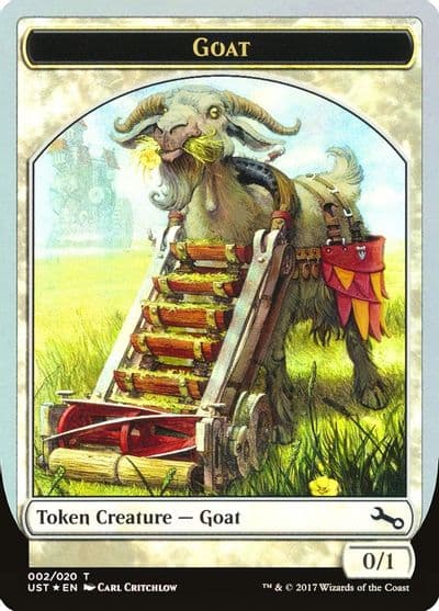 Goat Token Unstable Magic card