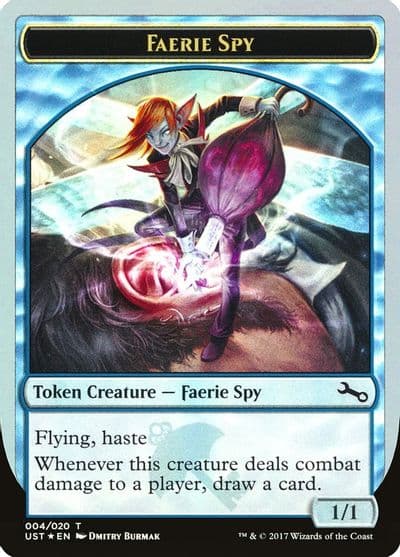 Faerie Spy Token Unstable Magic card
