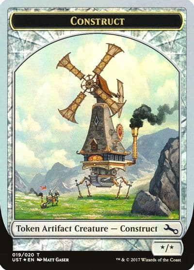 Construct Token Unstable Magic card