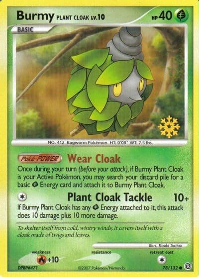 Burmy (Plant Cloak) Countdown Calendar Promos Pokemon card
