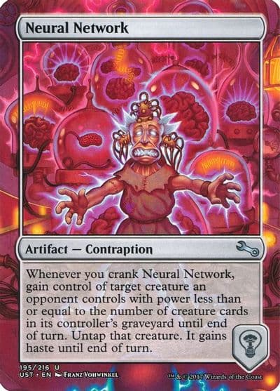 Neural Network Unstable Magic card