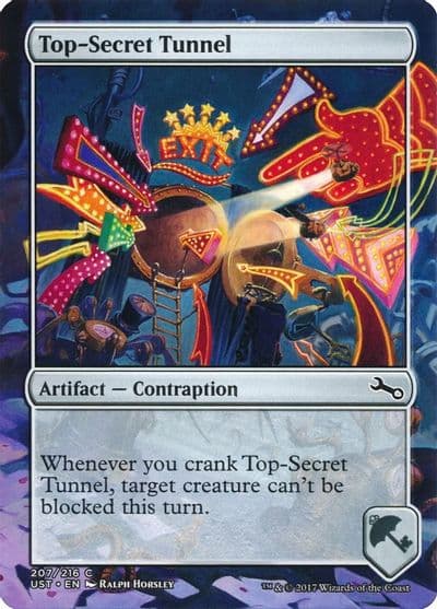 Top Secret Tunnel Unstable Magic card