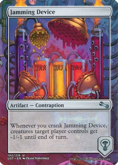 Jamming Device Unstable Magic card