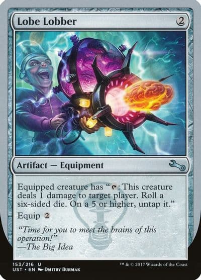 Lobe Lobber Unstable Magic card