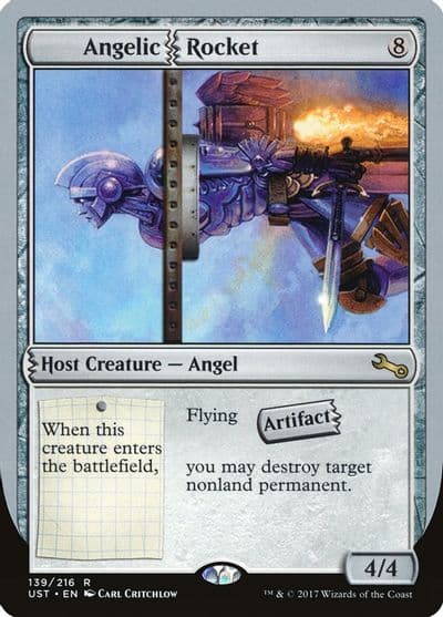 Angelic Rocket Unstable Magic card