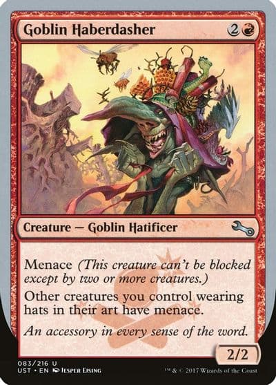Goblin Haberdasher Unstable Magic card