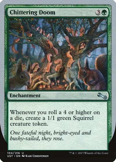Chittering Doom Unstable Magic card
