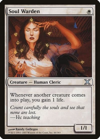 Soul Warden 10th Edition Magic card