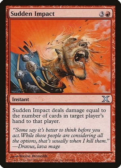 Sudden Impact 10th Edition Magic card