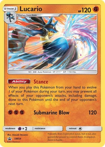 Lucario - SM54 SM Promos Pokemon card