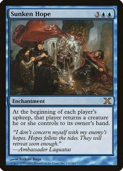 Sunken Hope 10th Edition Magic card