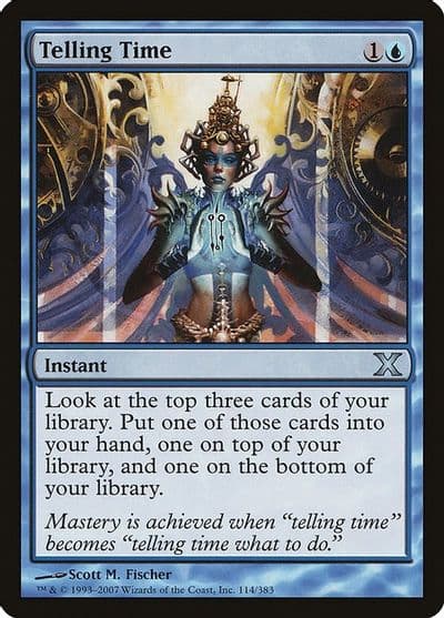 Telling Time 10th Edition Magic card